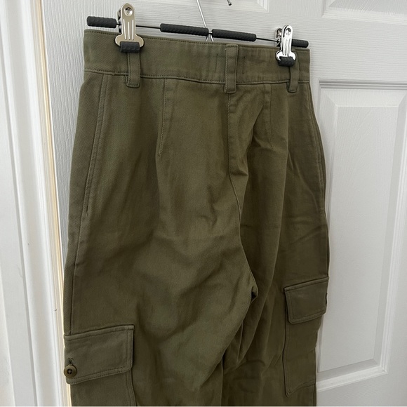 WILFRED - Modern Cargo Pants Size 6 Gd Bitter Sage - Picture 4 of 6